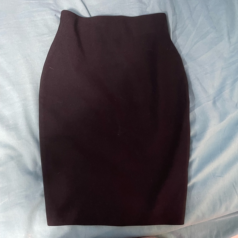 Small black pencil skirt